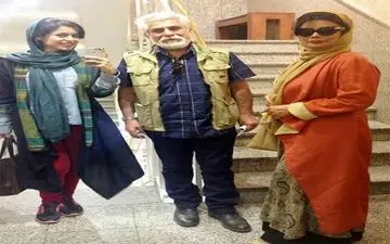 تیپ حسین پاکدل در کنار همسر و دخترش + عکس