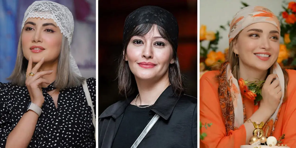 استایلی که از فشن‌شوهای جهانی به خیابان‌های ایران رسید: مدل جدید بستن روسری