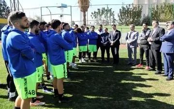 عنایتی در تمرین پیکان معارفه شد