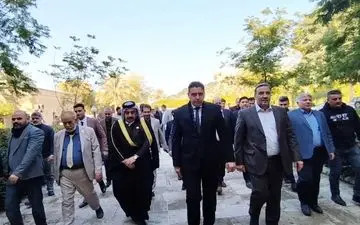 سفراستاندار ایلام به استان بابل عراق/گزارش تصویری