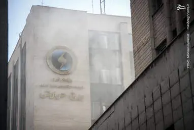 گزارش تصویری/ عملیات اتفاء حریق در ساختمان وزارت نیرو