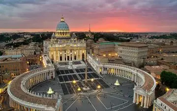 کلیسای سنت پیتر، رم ایتالیا