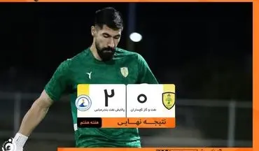 برد خارج از خانه برای شاگردان صادقی؛ دبل علی پورمحمد در گچساران