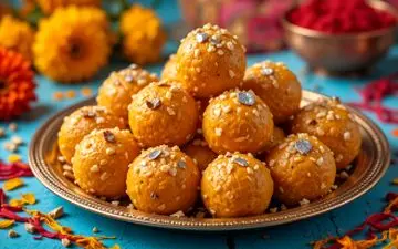 معرفی و طرز تهیه شیرینی لادو هندی