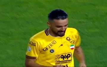 گل سوم سپاهان به پیکان توسط امید نورافکن + ویدئو