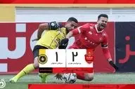 خلاصه بازی پرسپولیس 2 - سپاهان 1 + ویدئو