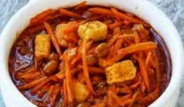 طرز تهیه خورشت خوشمزه و ناب ایرانی | خورش آلو هویج!