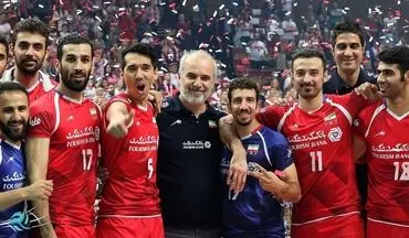 برنامه تیم ملی والیبال ایران در تهران 