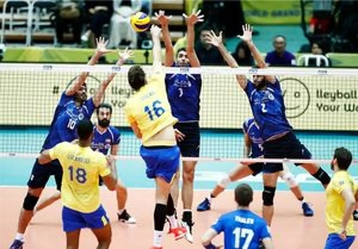 شکست تیم ملی والیبال ایران برابر برزیل /تعویض های کولاکوویچ هم ثمری نداشت!