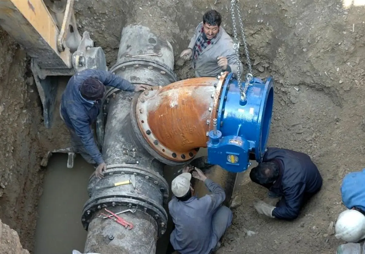 قطع چند ساعته آب در منطقه ۱۰ تهران به دلیل اشتباه پیمانکار شهری 