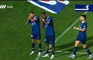 گل اول گل‌گهر به پرسپولیس توسط تیکدری