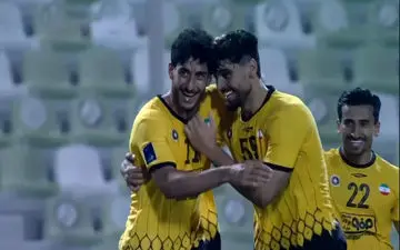 گل سوم سپاهان به شارجه + ویدئو