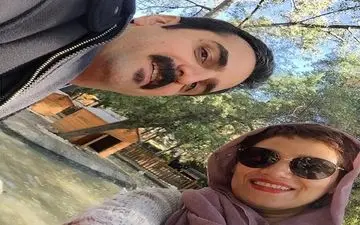 تصویری از شبنم مقدمی و همسر بازیگرش/عکس