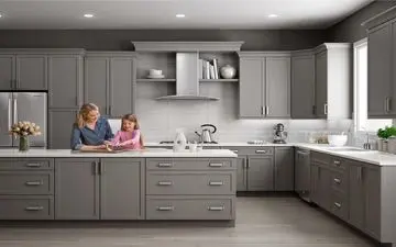 مدرن و لوکس: راهنمای انتخاب رنگ کابینت برای هماهنگی با لوازم استیل و مشکی