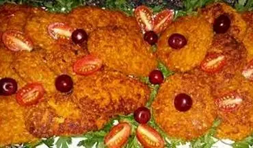 طرز تهیه کوکوی بلغور |کوکوی بلغور با سس ارده !