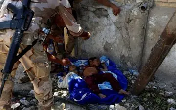 دلخراش‌ترین عکس از جنگ با داعش (عکس)