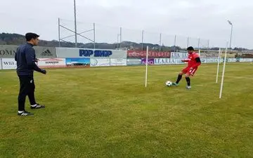  ادامه تمرینات انفرادی پورعلی گنجی + عکس