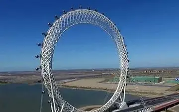 بزرگترین چرخ فلک بدون چرخ‌دنده جهان