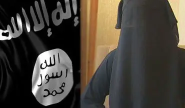  ژست عجیب یک دختر داعشی کشف حجاب کرده 