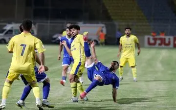 توقف در دیدار داماش و صنعت نفت آبادان