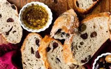 این نان عالیه| طرز تهیه نان زیتون !