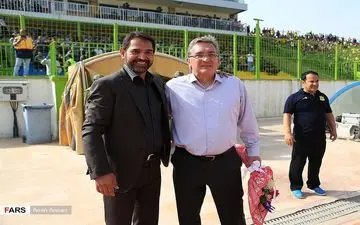 عکس/ خنده فیروز کریمی کنار برانکو