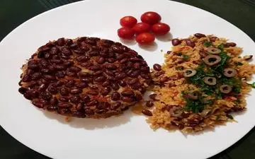  پلو با لوبیا قرمز | خیلی مفیده!!