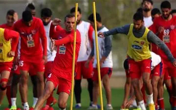 مهمان ناخوانده در تمرینات پرسپولیس