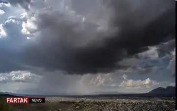 لحظه شروع باران سیل‌آسا در برزیل + فیلم