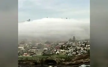 مه غلیظ سیدنی که پروازها را کنسل کرد