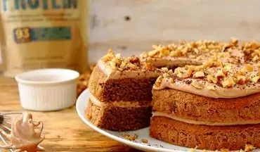 کیک پروتئینی ساده و سریع: دسر سالم ورزشکاران