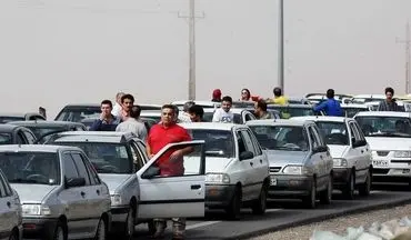 ترافیک در مبادی ورودی گیلان سنگین است