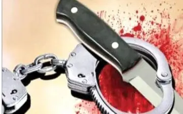 سلاخی مرد جوان مقابل چشمان زنش!