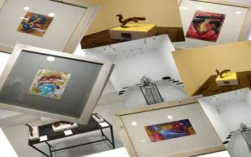 استقبال از نمایشگاه نقاشی هنرمند میراث فرهنگی کرمانشاه