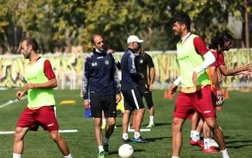 تمرین ریکاوری طلایی پوشان در تبریز