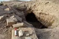  دستگیری حفار غیرمجاز در حریم بنای تاریخی ورامین 