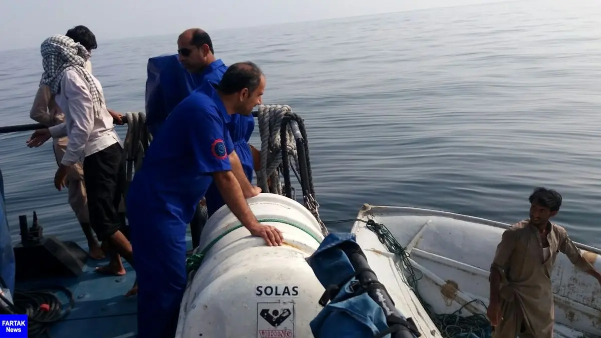 نجات 6 صیاد پس از پنج روز سرگردانی در خلیج‌فارس