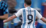 گل سوم آرژانتین به کرواسی + ویدئو