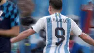 گل سوم آرژانتین به کرواسی + ویدئو