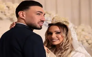 منیر الحدادی داماد شد؛ شنل قرمز روی دوش ستاره آبی‌ها +تصاویر جذاب 