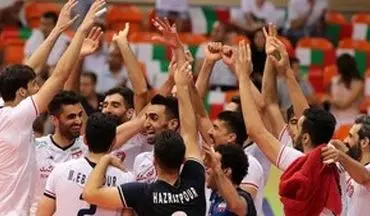  برنامه بازی‌های تیم ملی والیبال ایران در آمریکا