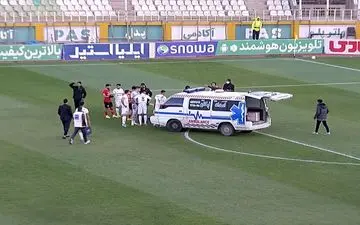 مصدومیت شدید مدافع تراکتور؛ میلاد کُر راهی بیمارستان شد
