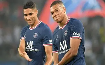  مسی و نیمار تماشاگر توفان کیلیان امباپه (عکس)