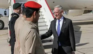 وزیر دفاع آمریکا وارد عمان شد