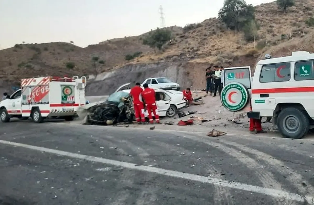 سانحه رانندگی در جاده چالوس ۱۲ مصدوم برجا گذاشت