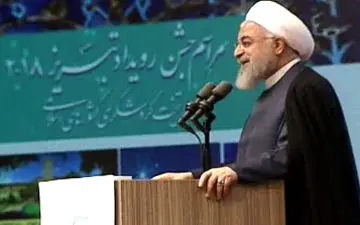 شوخی جالب روحانی با آدرس دادن تبریزی‌ها + فیلم