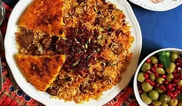 طرز تهیه شاه پلو مجلسی خوشمزه و شیک