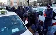 پلیس اسپانیا با معترضان در مادرید درگیر شد