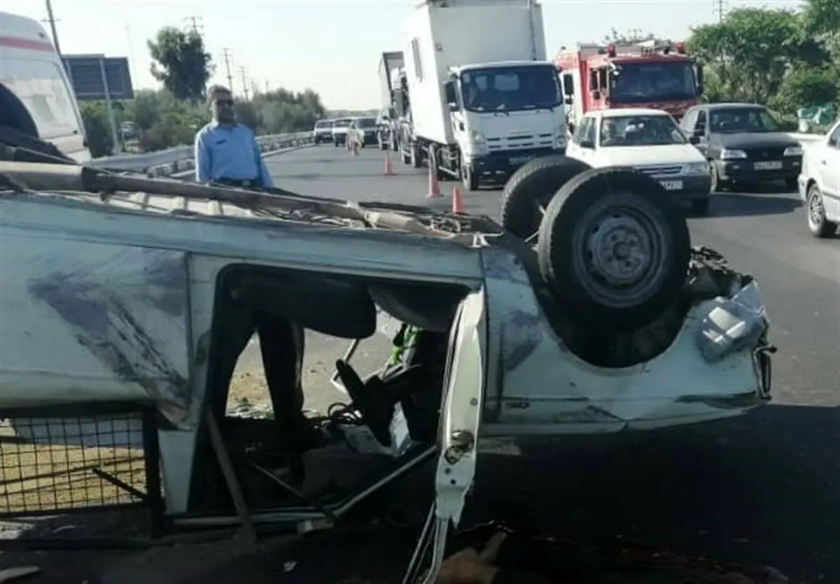 واژگونی خودروی حامل اتباع بیگانه در بلوچستان ۱۹ مجروح در پی داشت
