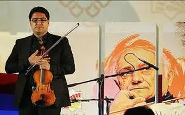 بابک شهرکی به همراه همسر و فرزندش در یک مراسم (عکس)